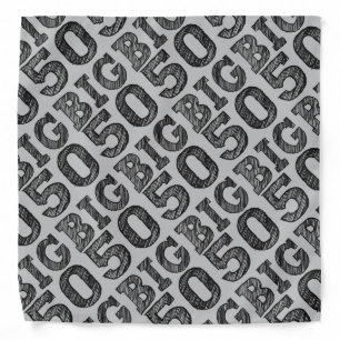 The BIG 50 Fiftieth Birthday Bandana