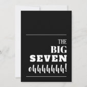The BIG 70th Birthday Party Invitations (Front)