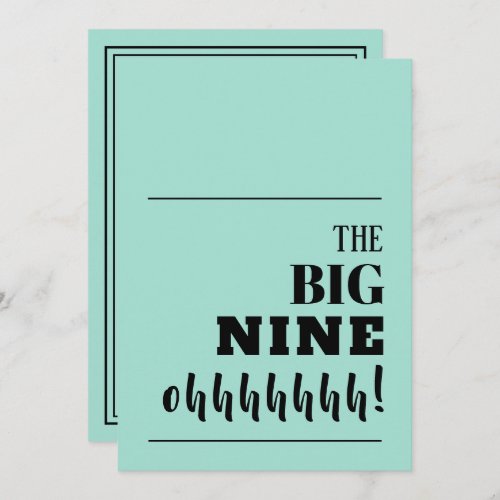 The BIG 90 Birthday Invitations