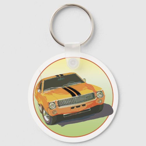 The Big Bad Orange Keychain