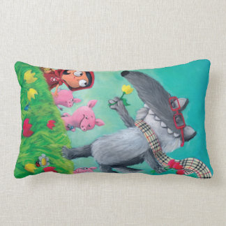 The Big Bad Wolf Lumbar Pillow