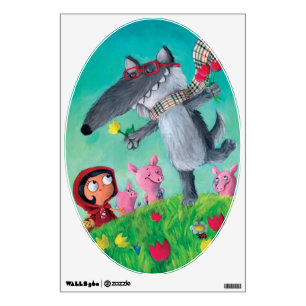 The Big Bad Wolf Wall Decal