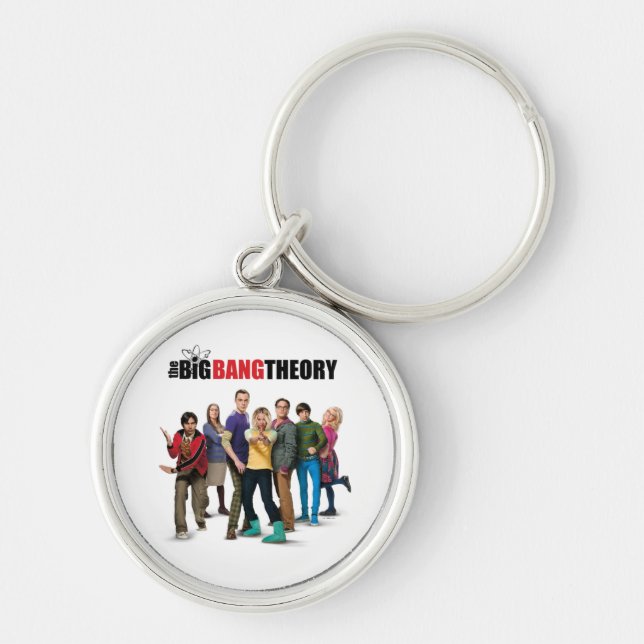 The Big Bang Theory Characters Keychain (Front)