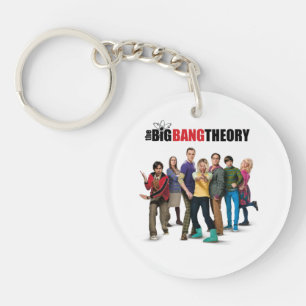 The Big Bang Theory Characters Keychain