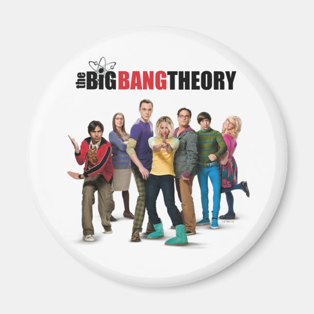 The Big Bang Theory Characters Magnet (Front)