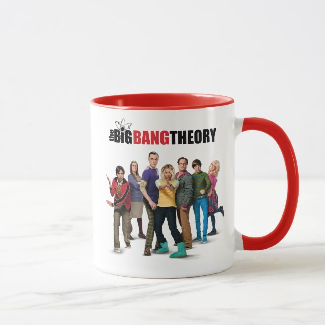 The Big Bang Theory Characters Mug (Right)