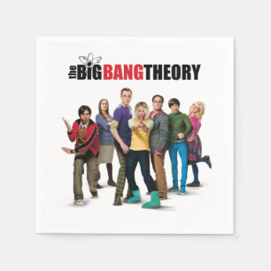 The Big Bang Theory Characters Napkins