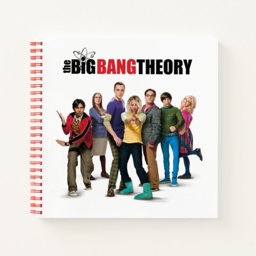 The Big Bang Theory Characters Notebook