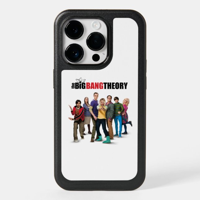 The Big Bang Theory Characters Otterbox iPhone Case (Back)