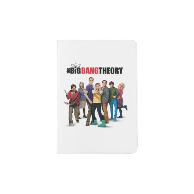 The Big Bang Theory Characters Passport Holder (Front)