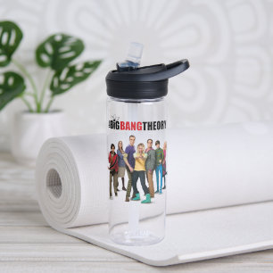 The Big Bang Theory Characters Water Bottle