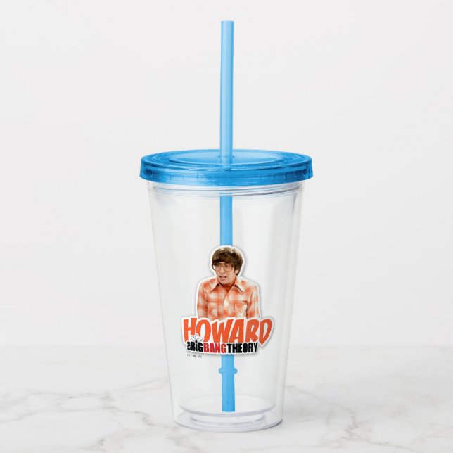 The Big Bang Theory | Howard Acrylic Tumbler (Front)