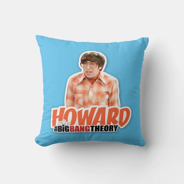 The Big Bang Theory | Howard Throw Pillow (Front)