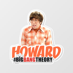 The Big Bang Theory Howard Wall Decal