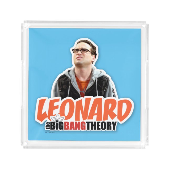 The Big Bang Theory | Leonard Acrylic Tray (Front)