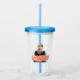 The Big Bang Theory Leonard Acrylic Tumbler