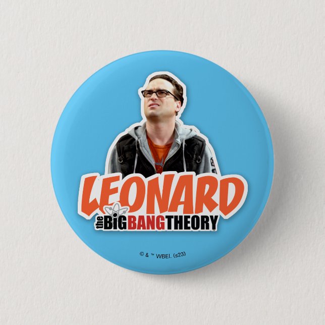 The Big Bang Theory | Leonard Button (Front)