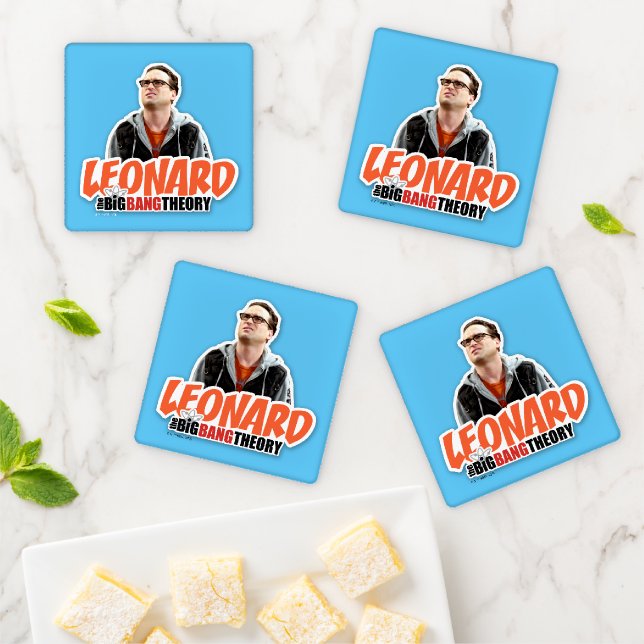 The Big Bang Theory | Leonard Coaster Set (In Situ)