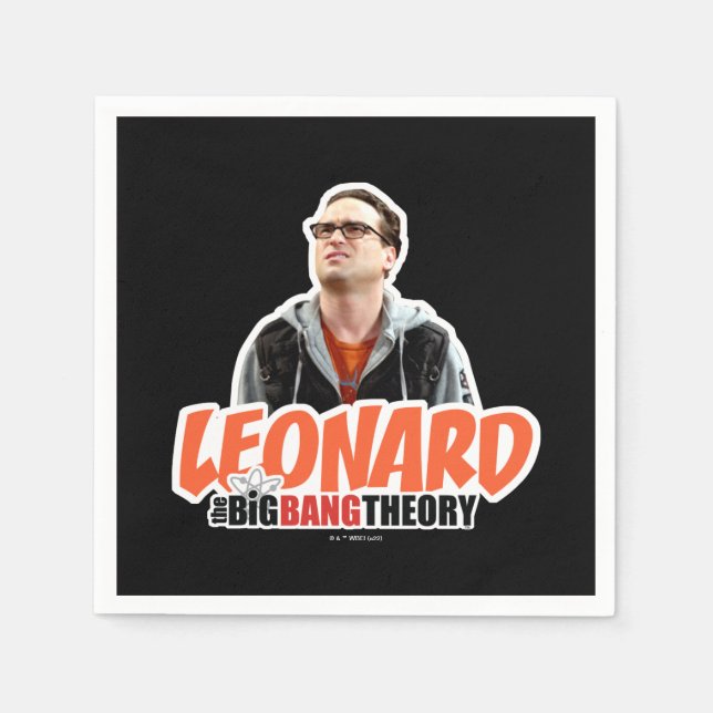The Big Bang Theory | Leonard Napkins (Front)