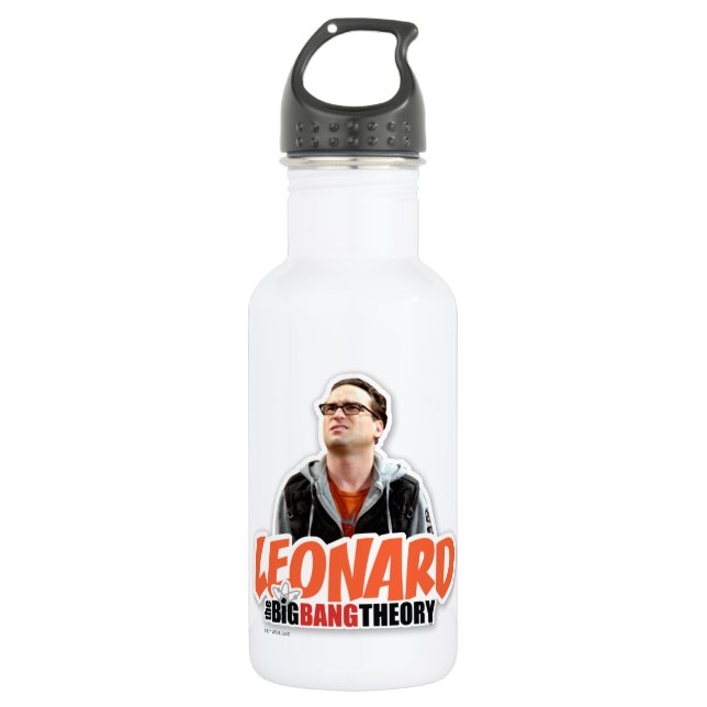 The Big Bang Theory | Leonard Stainless Steel Water Bottle (Front)