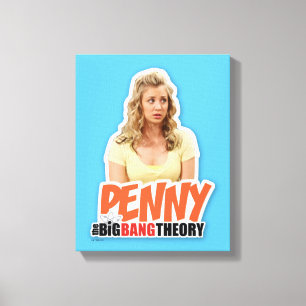 The Big Bang Theory Penny Canvas Print