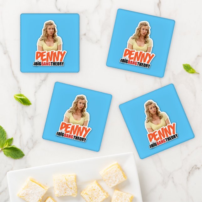 The Big Bang Theory | Penny Coaster Set (In Situ)