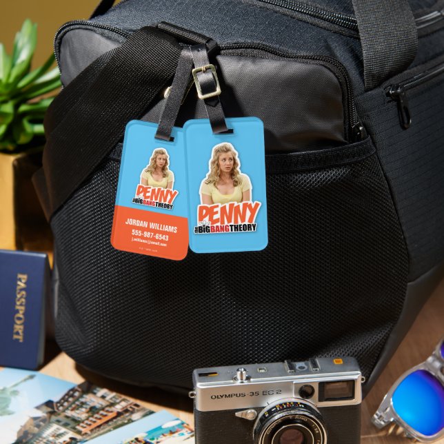 The Big Bang Theory | Penny Luggage Tag (Front & Back)