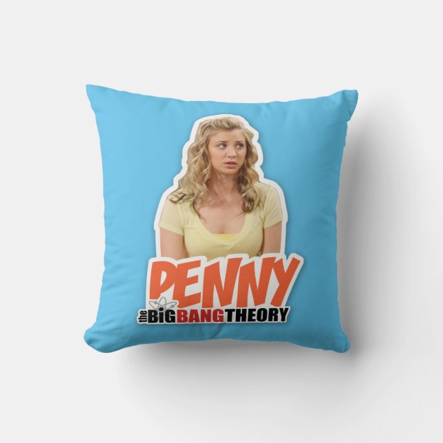 The Big Bang Theory | Penny Throw Pillow (Front)