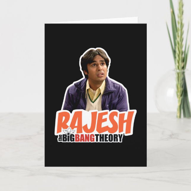 The Big Bang Theory | Rajesh Card (Front)