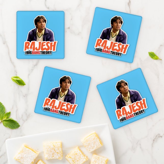 The Big Bang Theory | Rajesh Coaster Set (In Situ)