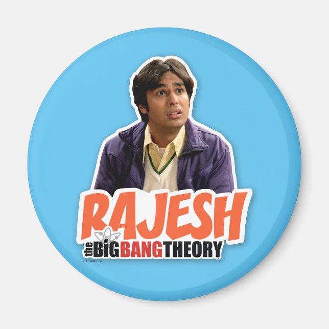 The Big Bang Theory | Rajesh Magnet (Front)