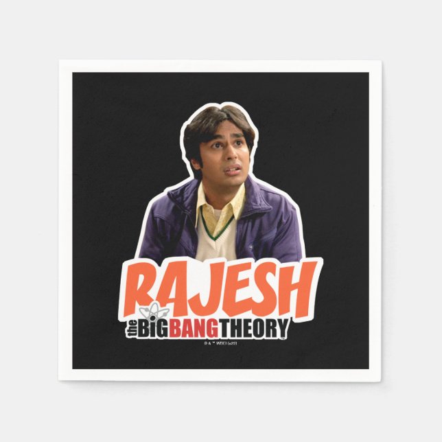 The Big Bang Theory | Rajesh Napkins (Front)