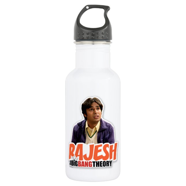 The Big Bang Theory | Rajesh Stainless Steel Water Bottle (Front)
