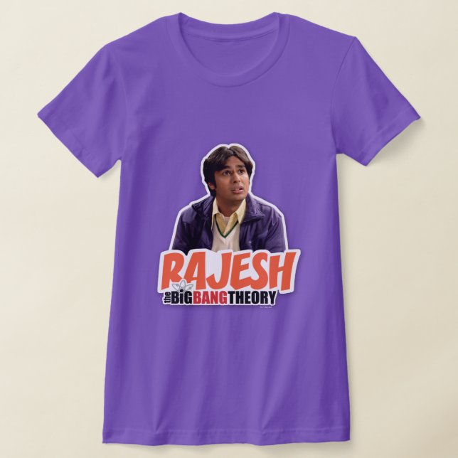 The Big Bang Theory | Rajesh T-Shirt (Laydown)
