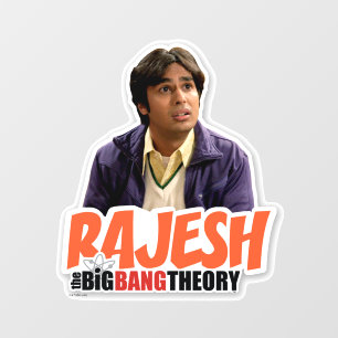 The Big Bang Theory Rajesh Wall Decal