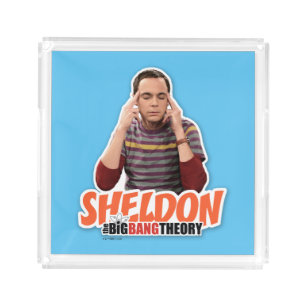 The Big Bang Theory Sheldon Acrylic Tray