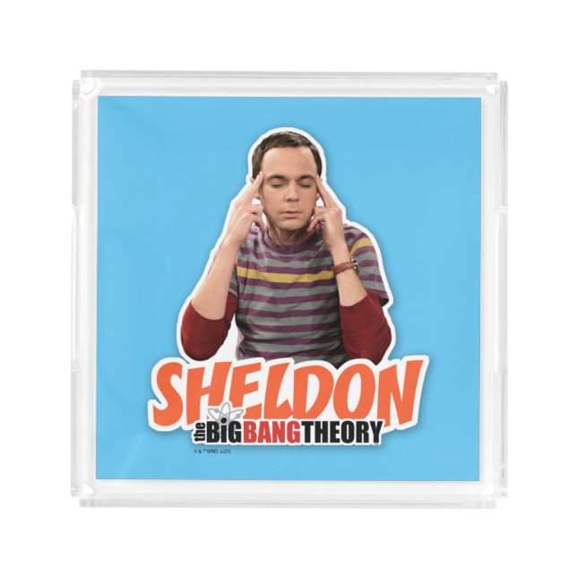 The Big Bang Theory | Sheldon Acrylic Tray (Front)