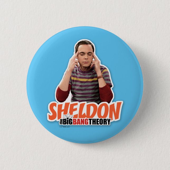 The Big Bang Theory | Sheldon Button (Front)