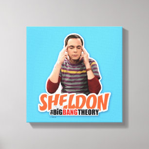 The Big Bang Theory Sheldon Canvas Print