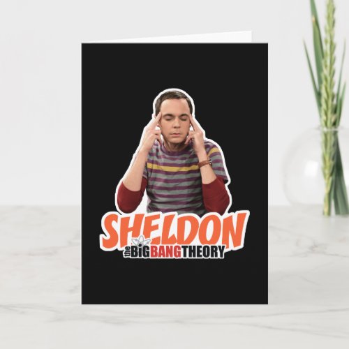 The Big Bang Theory  Sheldon Card