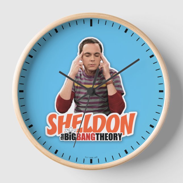 The Big Bang Theory | Sheldon Clock (Front)