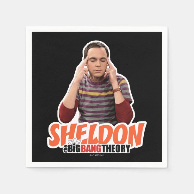 The Big Bang Theory | Sheldon Napkins (Front)