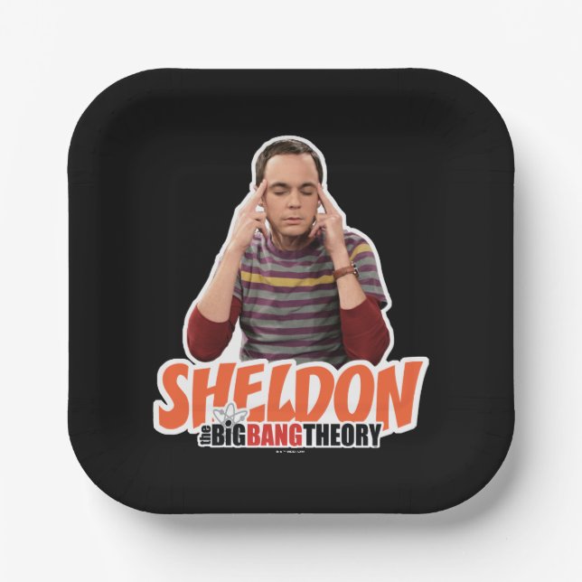 The Big Bang Theory | Sheldon Paper Plates (Front)