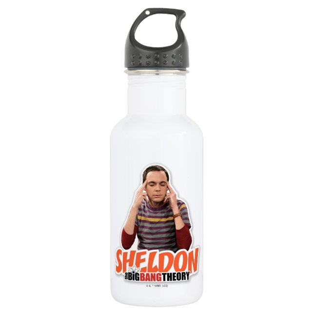The Big Bang Theory | Sheldon Stainless Steel Water Bottle (Front)