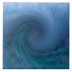 The Big Blue Wave Tile