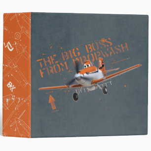 The Big Boss From Propwash 3 Ring Binder