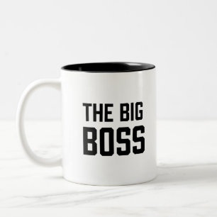 The Big Boss Two-Tone Coffee Mug
