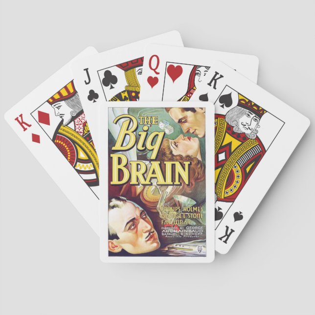 The Big Brain Poker Cards (Back)