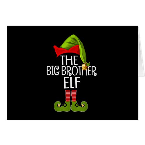The Big Brother Elf Family Matching Group Funny Ch