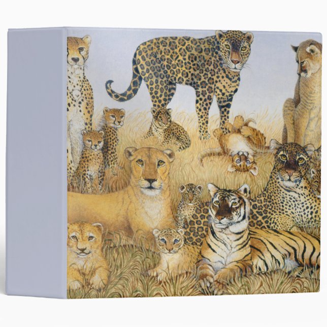 The Big Cats Binder (Front/Spine)